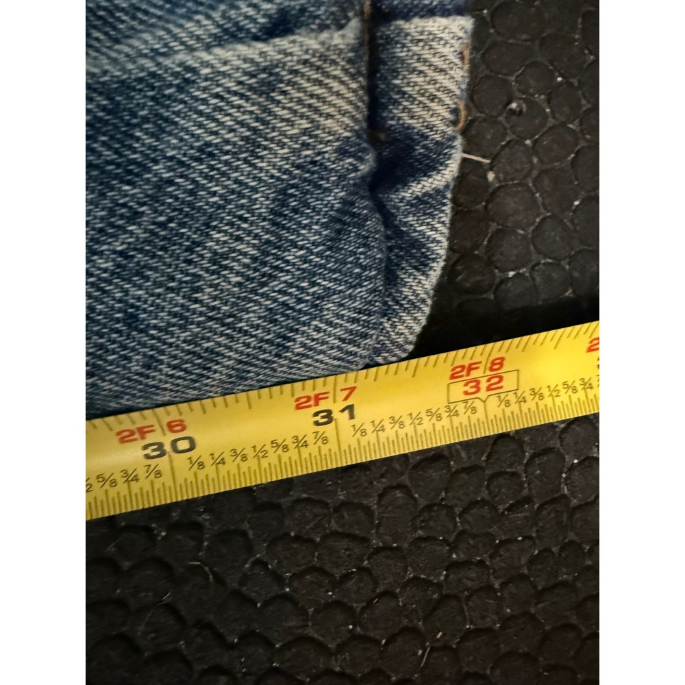 Wrangler Rugged Wear Jeans Mens 36x30 Blue Fleece Lined Insulated Denim - Picture 10 of 10